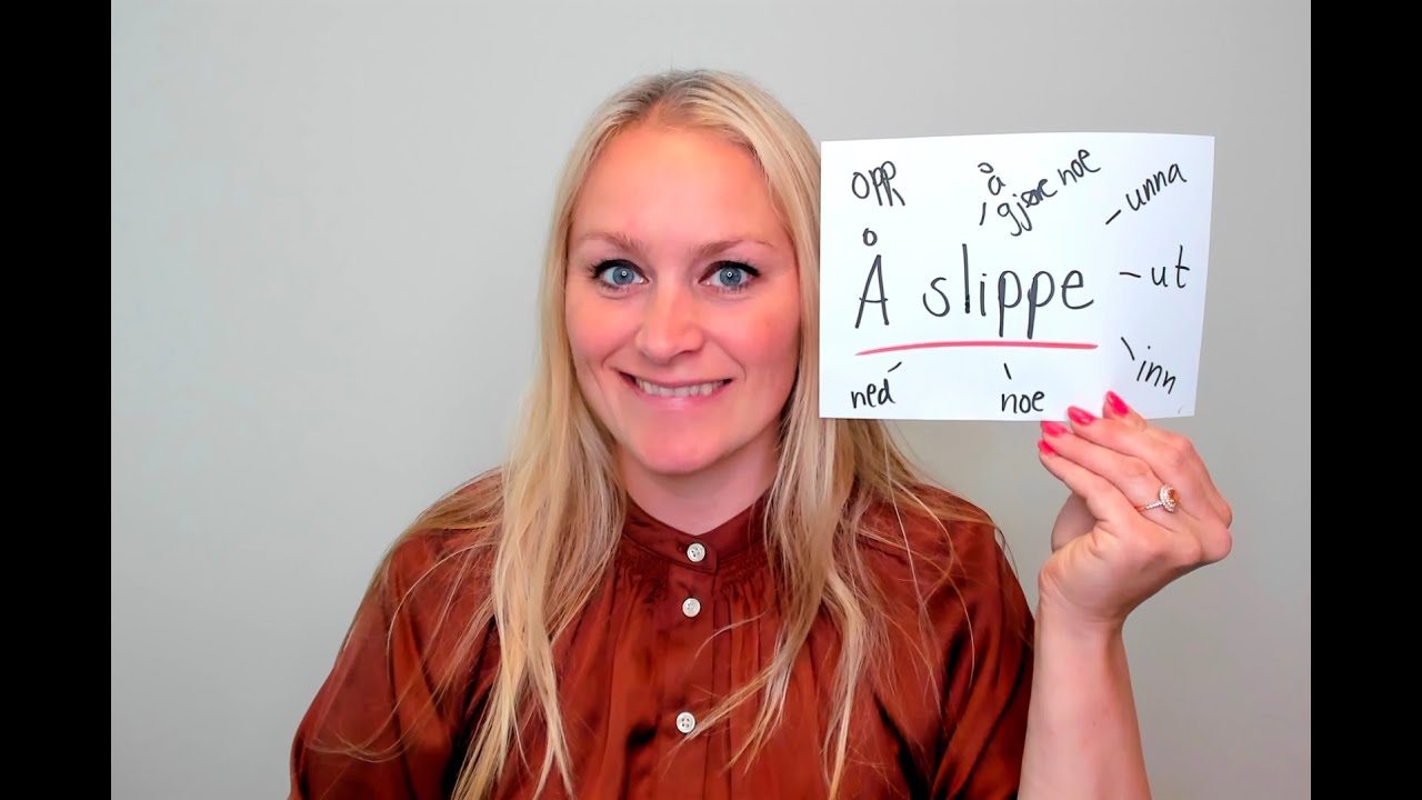 Video 869 Bruk av verbet Å SLIPPE