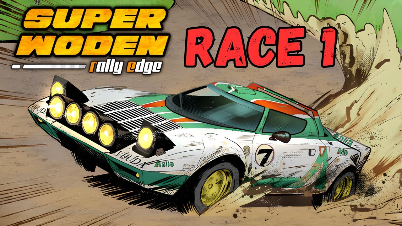 SUPER WODEN RALLY EDGE : BEGIN The Race | PC Gameplay | No Commentary | With Subtitle