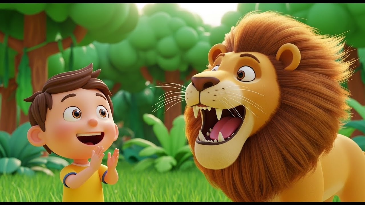 Counting Jungle Safari 1-10 with Wild Animals for Kids | Learn Numbers Jungle Animals Nursery Rhymes