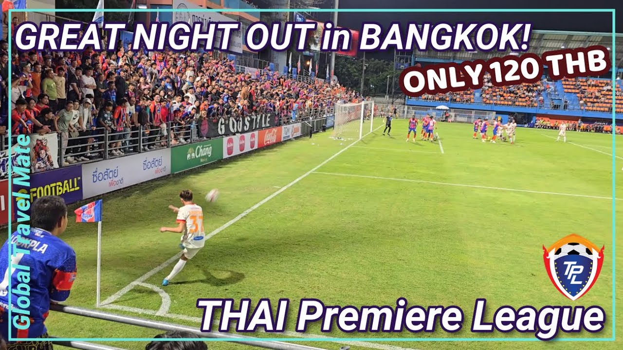 BANGKOK Thai Premier League Football Experience at PORT FC 🇹🇭 Thailand