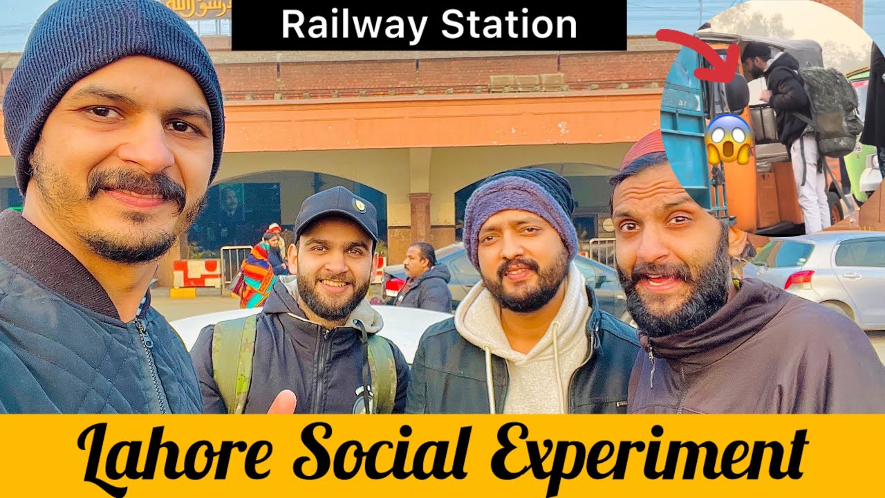 Lahore Social Experiment | Railway Station Lahore | Shadbaghwale |