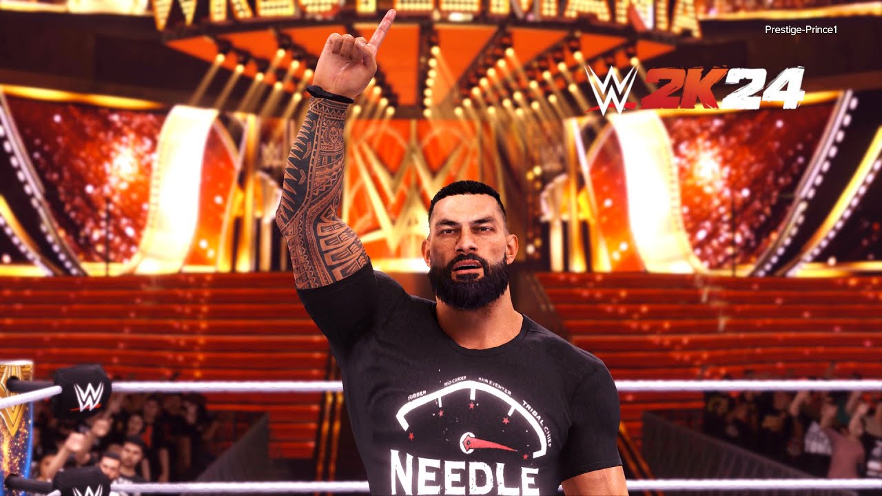 WWE 2K24 - Roman Reigns SPEAR Compilation!