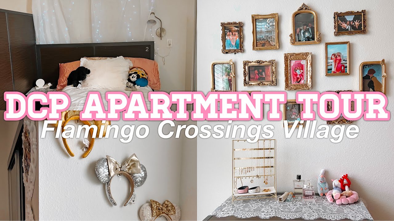 Disney College Program Apartment + Room Tour | Flamingo Crossings | dcp fall 2023