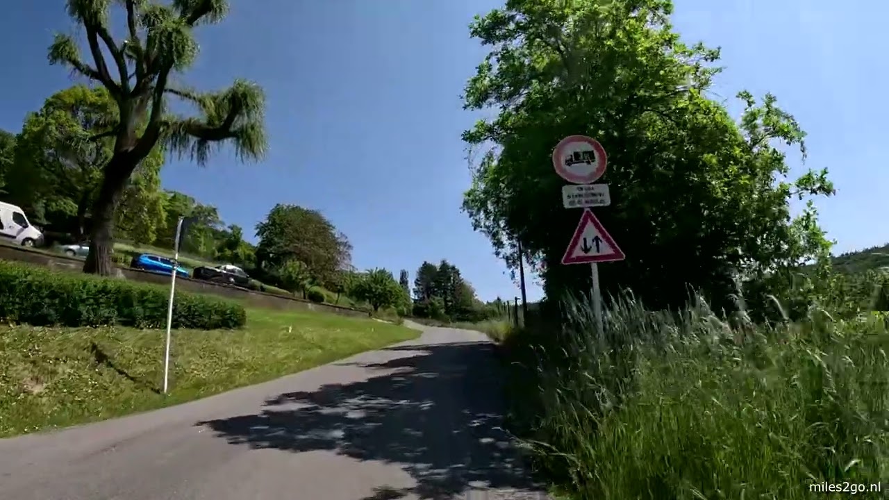 Bikeride from Pettingen through Château Meysenbourg to Fischbach