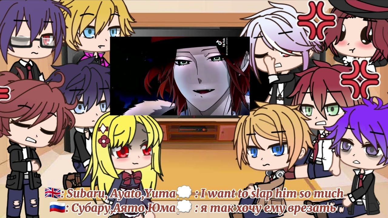 diabolik lovers react to their tiktoks 🇬🇧🇷🇺