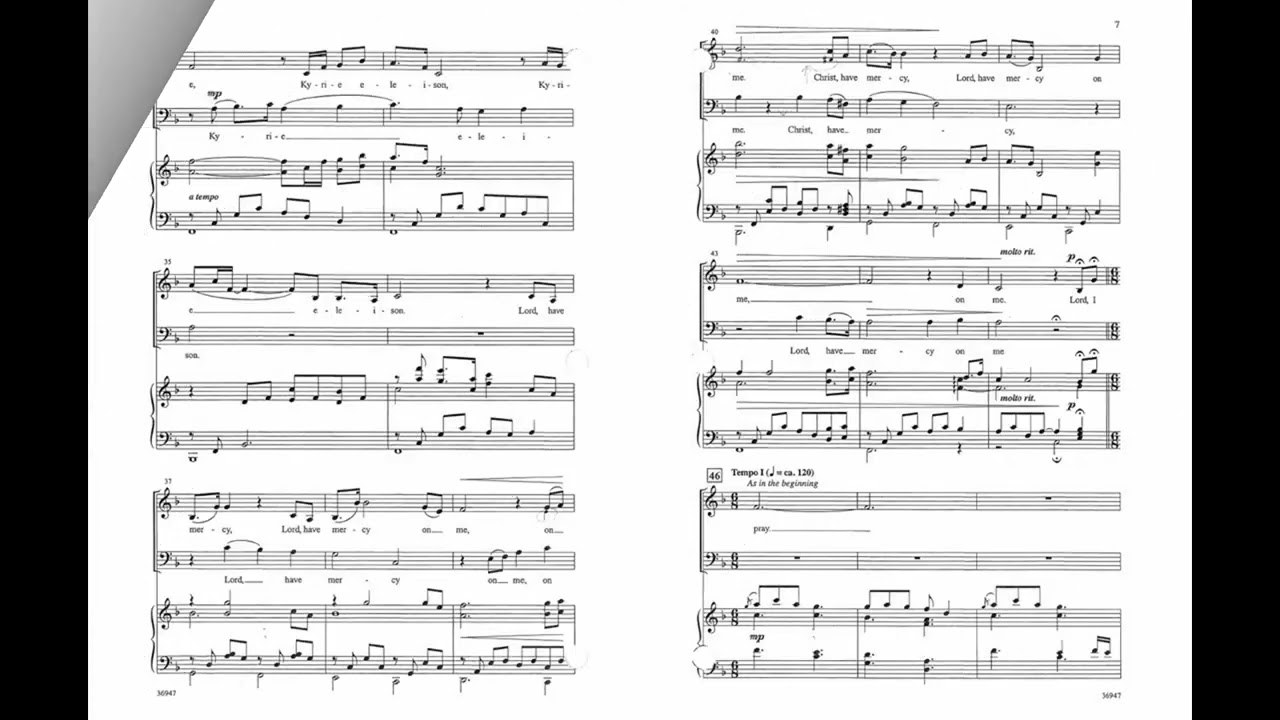 Kyrie Eleison Treble