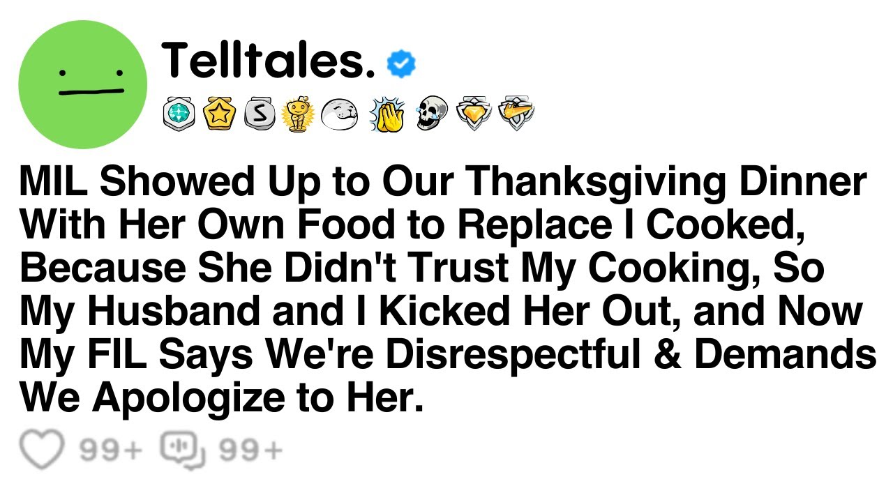 MIL Showed Up to Our Thanksgiving Dinner With Her Own Food to Replace Everything I Cooked, Because.