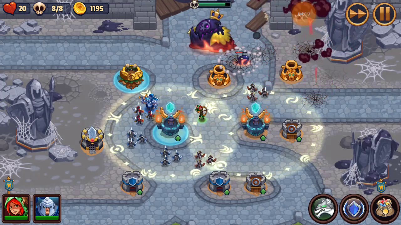 Campaign - lvl 20 (Pridefall Castle) World 1 - Boss - Realm Defense