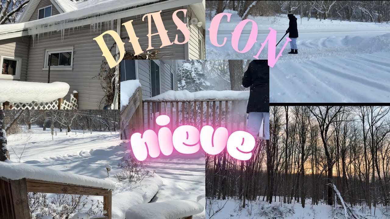 SEGUIMOS LIMPIANDO NIEVE ❄️🥶🥶