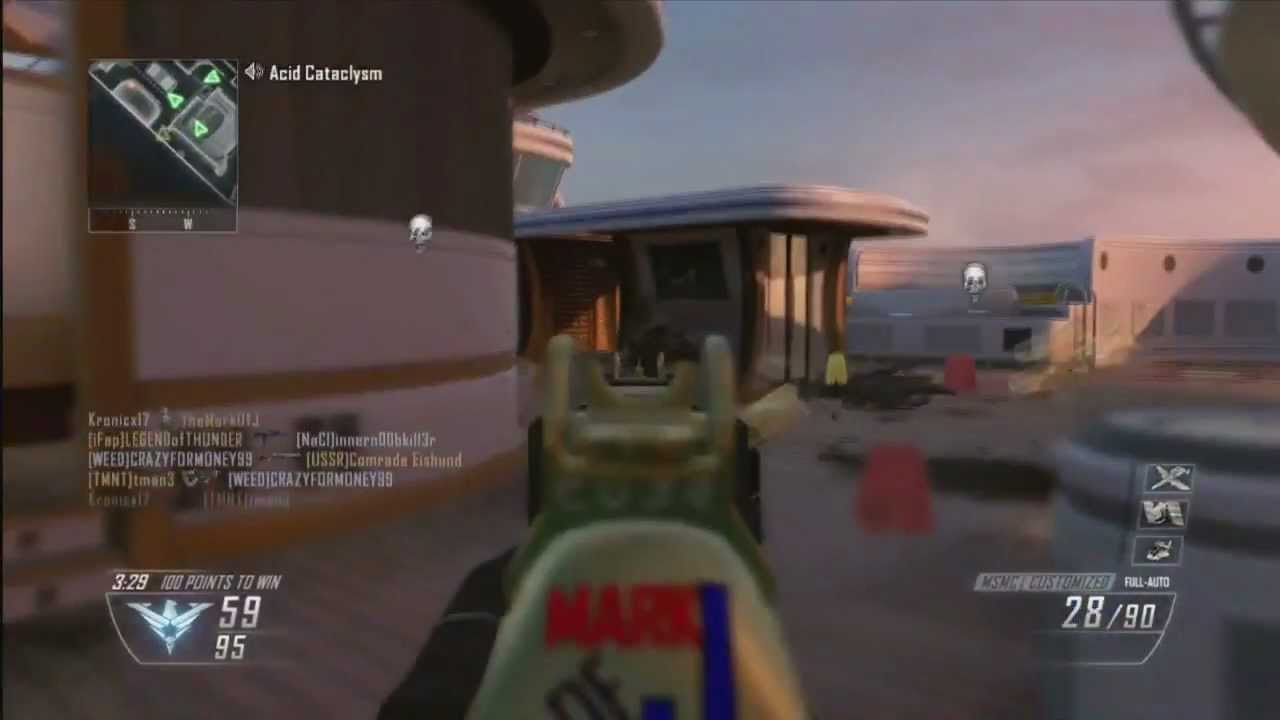 Playing Against TheMarkOfJ and LegendOfThunder GAME 3 (BLOPS 2) HIJACKED
