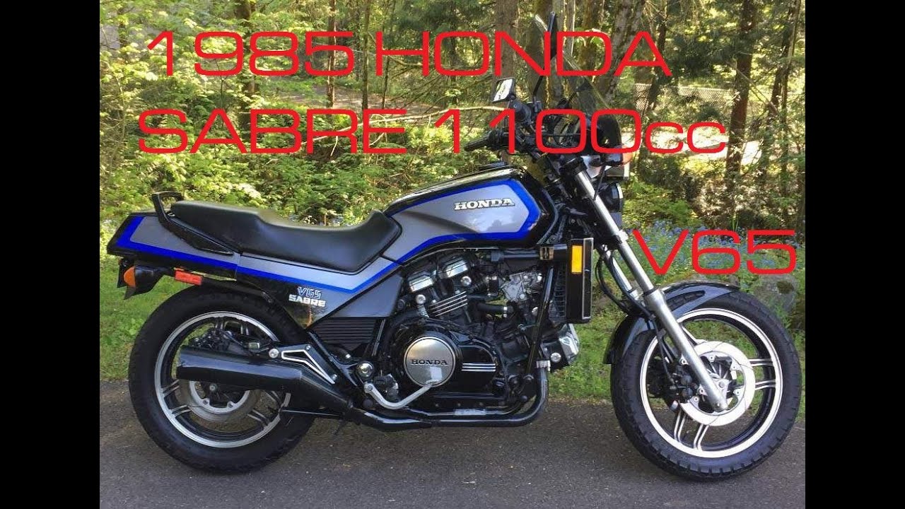 1985 Honda V65 Sabre 1100cc test drive