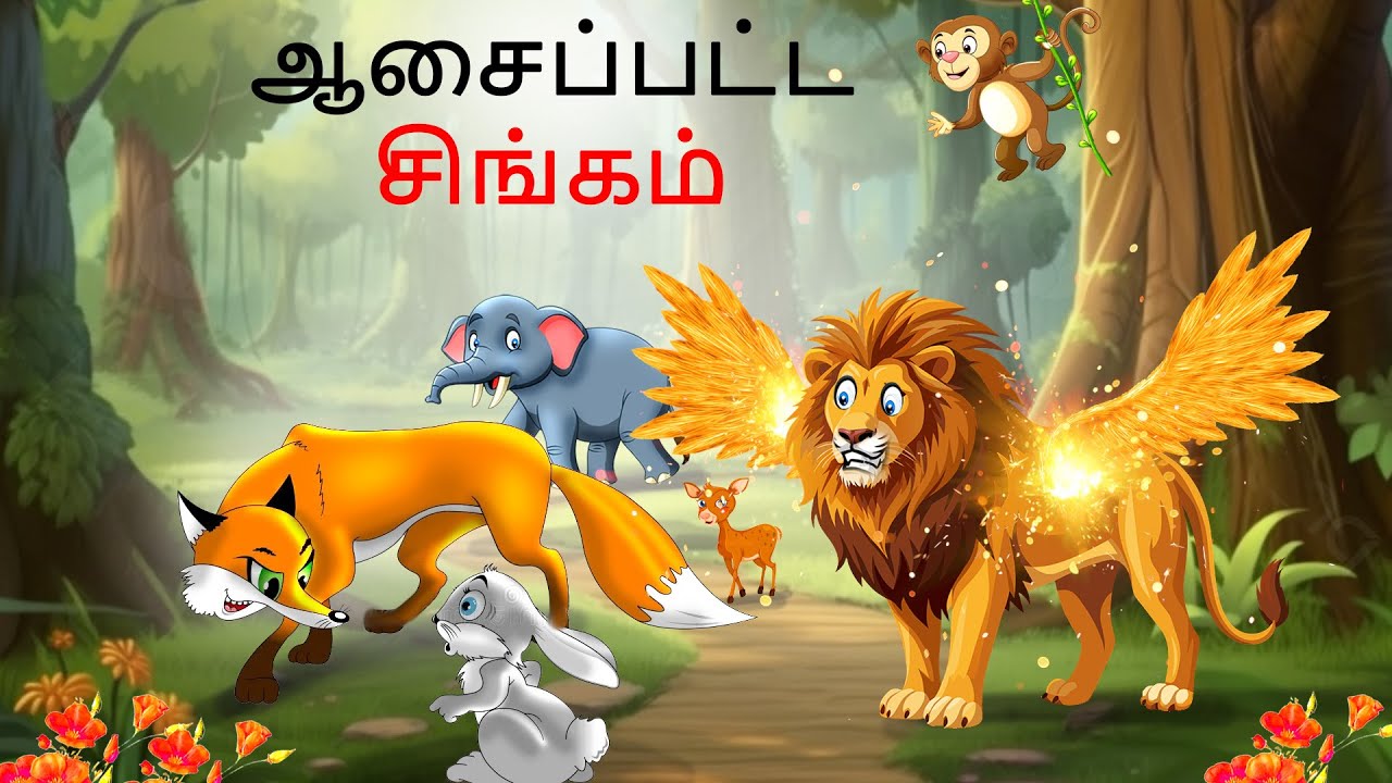 ஆசைப்பட்ட சிங்கம் | Tamil Stories | Story in Tamil | Tamil Kathai | Tamil Stories | Tamil Kataikal