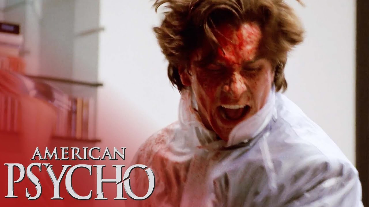 'Patrick Bateman Kills Paul Allen' Scene | American Psycho