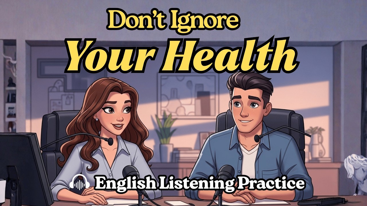 Learn English With Podcast | Don't ignore your health
