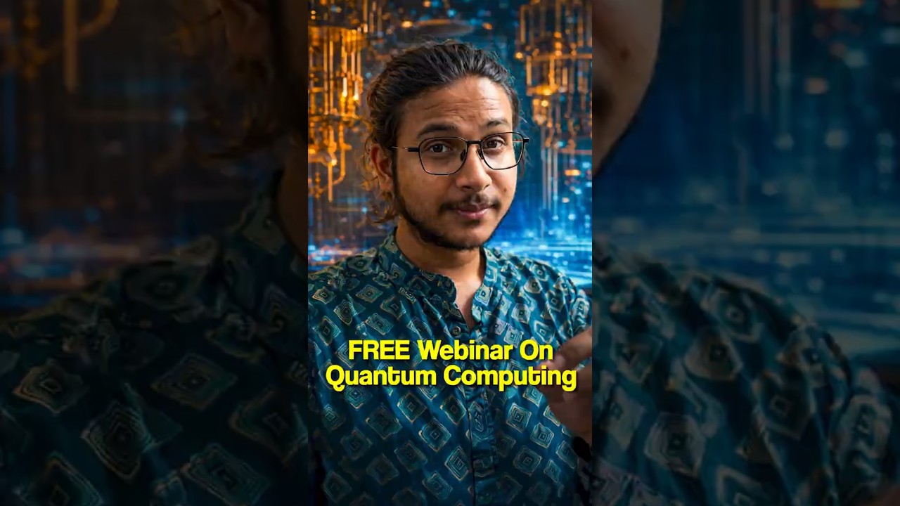Quantum Computing Career Roadmap | Free Webinar by IIT Professor