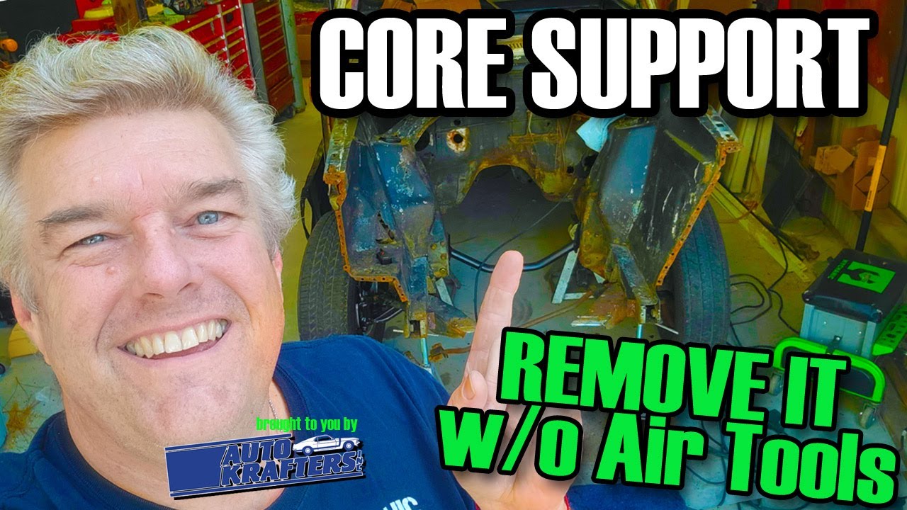 Radiator Core Support Removal