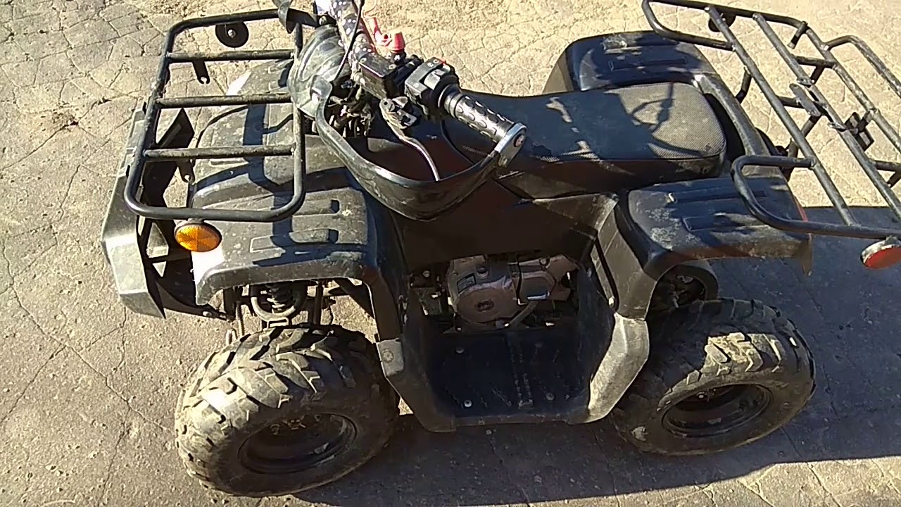ДЕТСКИЙ И ПОДРОСТКОВЫЙ КВАДРИК ATOMIC SPARK 110кубов!