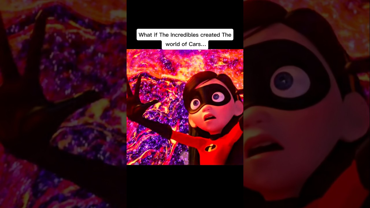 Pixar&rsquo;s Darkest Secret: How The Incredibles Led to Cars, Encanto & Wall-E😱😱😱 #shorts #pixar #theory