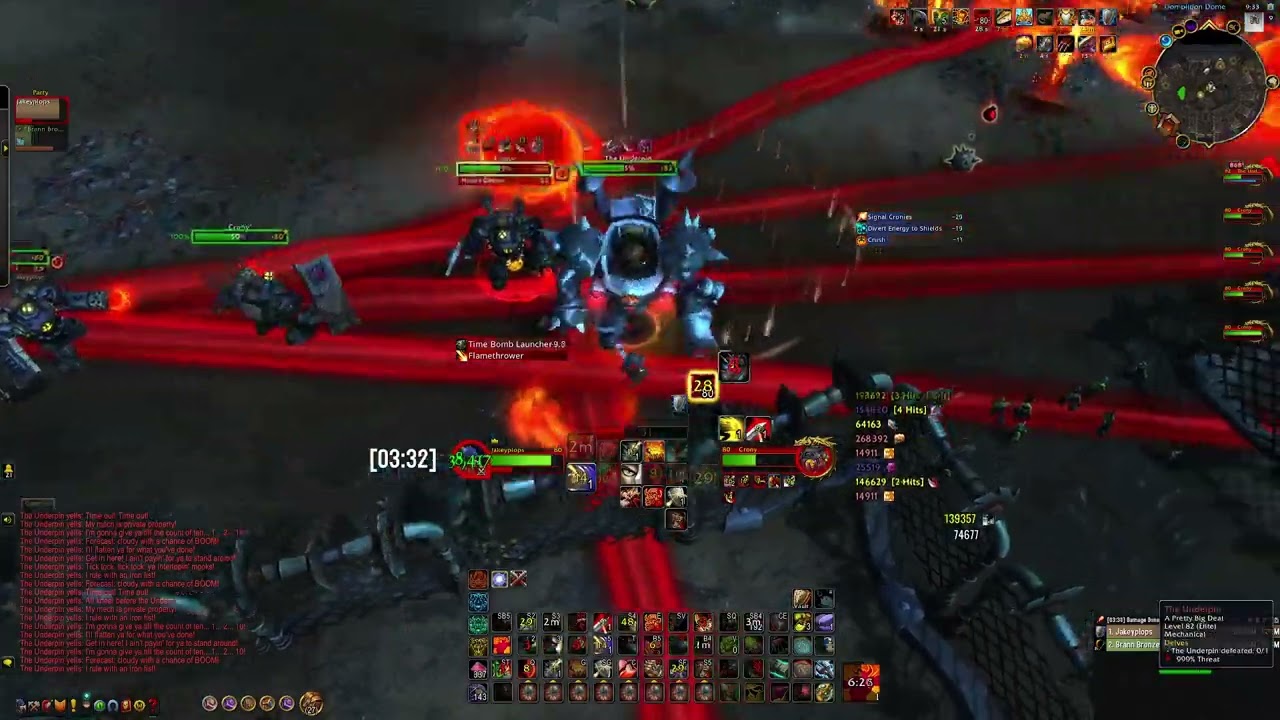 Let Me Solo Him: The Underpin ?? Prot warrior PoV