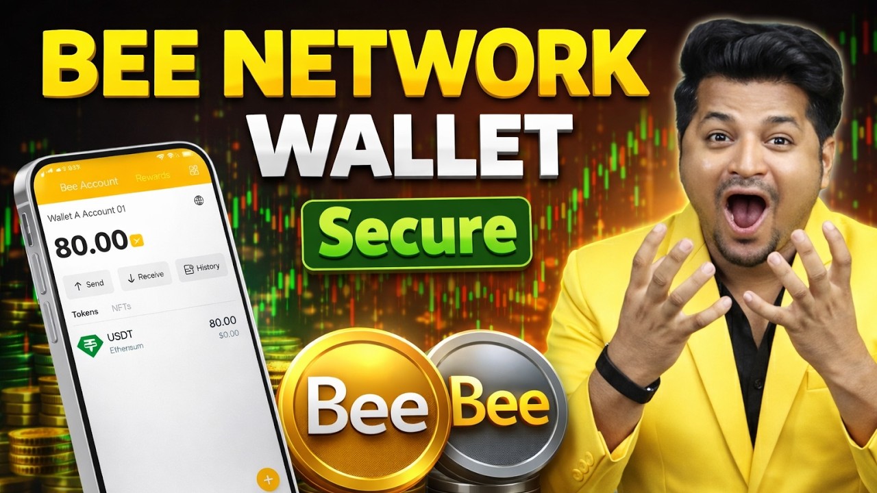 🔥 Bee Network Wallet Full Guide | Secure hai ya nahi? + Connect & Update 😱