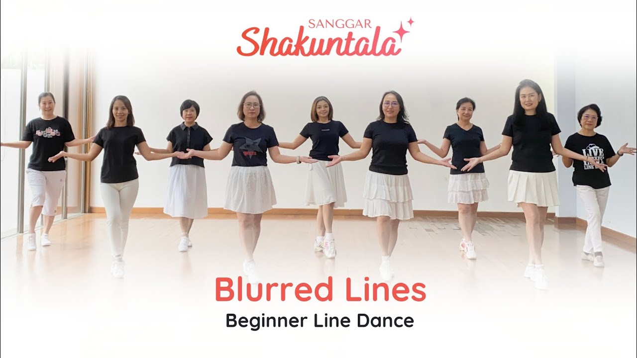 Blurred Lines - Beginner (Blocking Variation) - GWP Line Dance Class @ Bora-Bora Club House