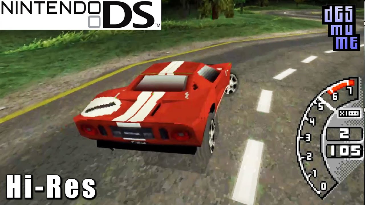 Ford Racing 3 - Nintendo DS Gameplay High Resolution (DeSmuME)