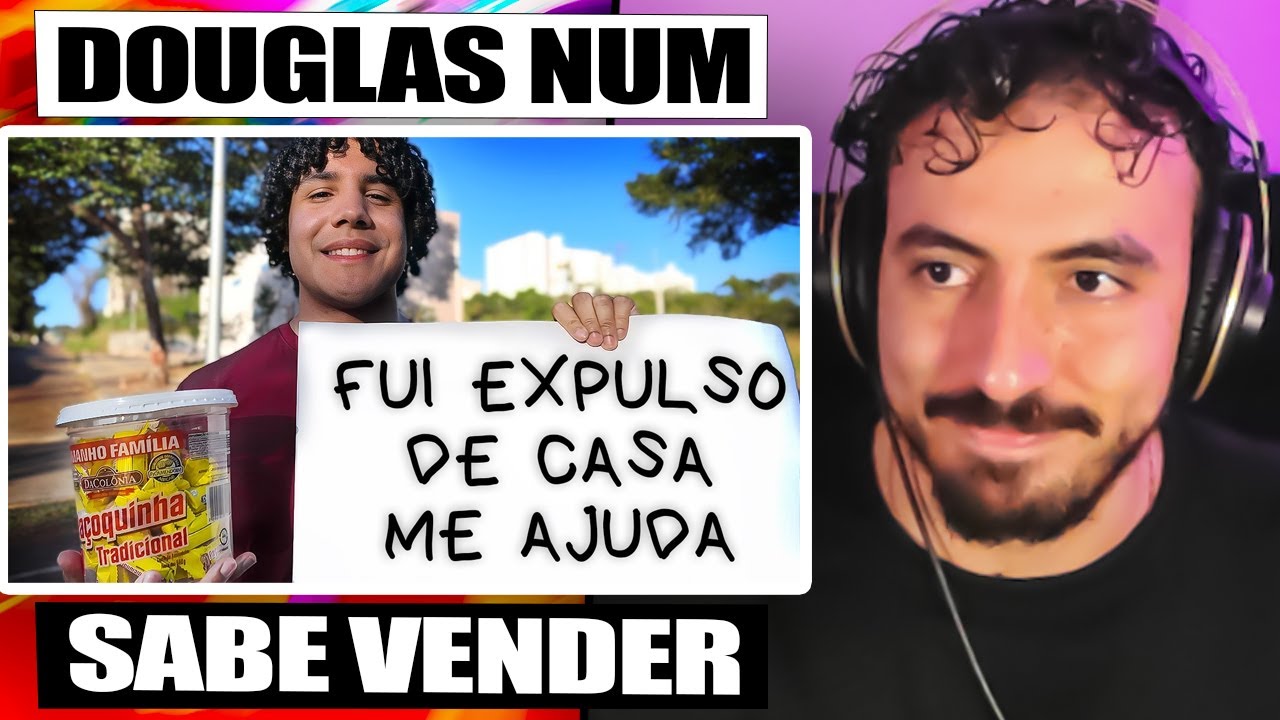 VENDI PAÇOCA NO SEMÁFORO POR 1 DIA | Leozin React