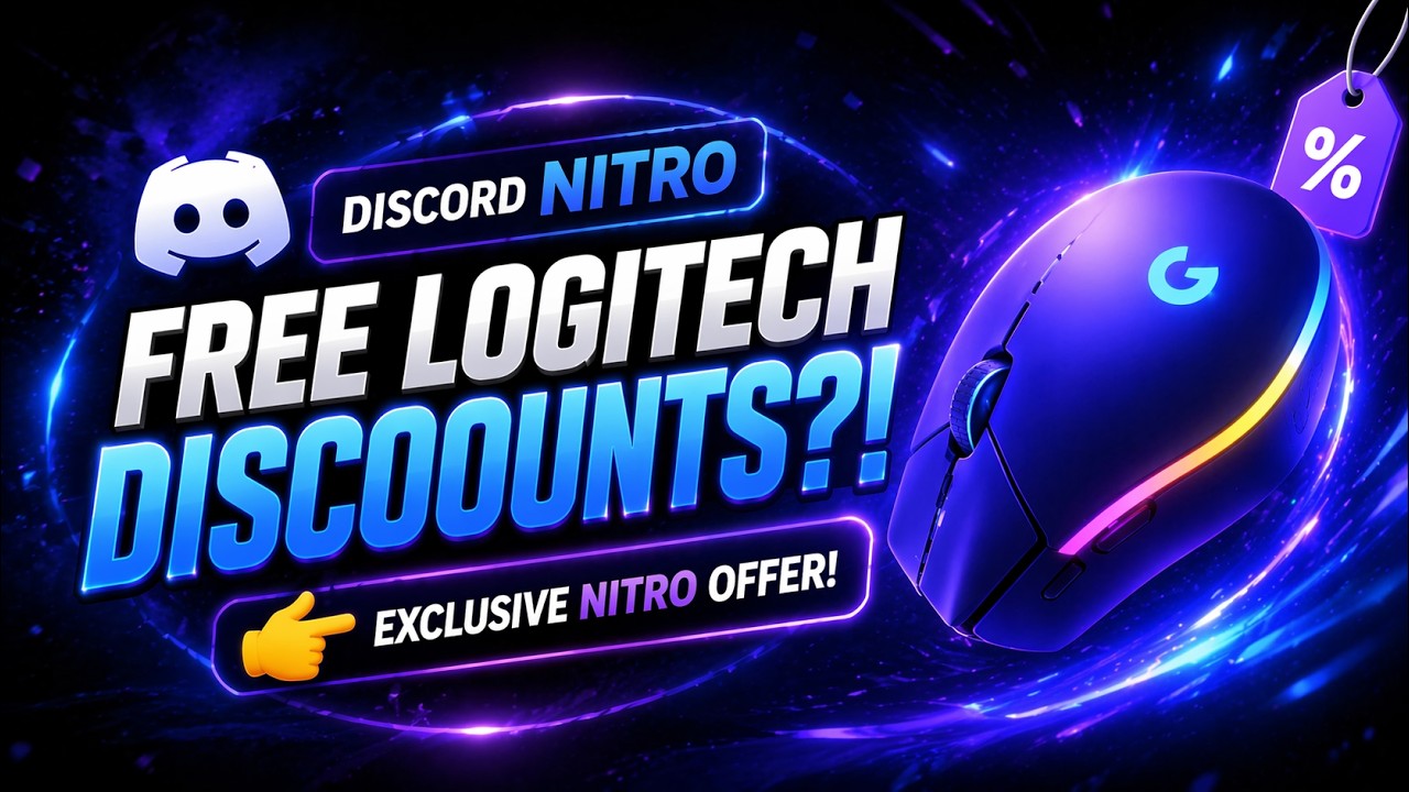Discord Nitro x Logitech: FREE Monthly Discounts?! (30% OFF Explained)