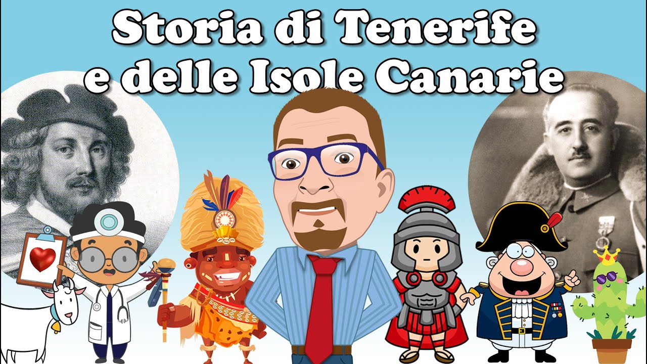 ✅ La storia di Tenerife e delle Isole Canarie in 12 minuti ⏰