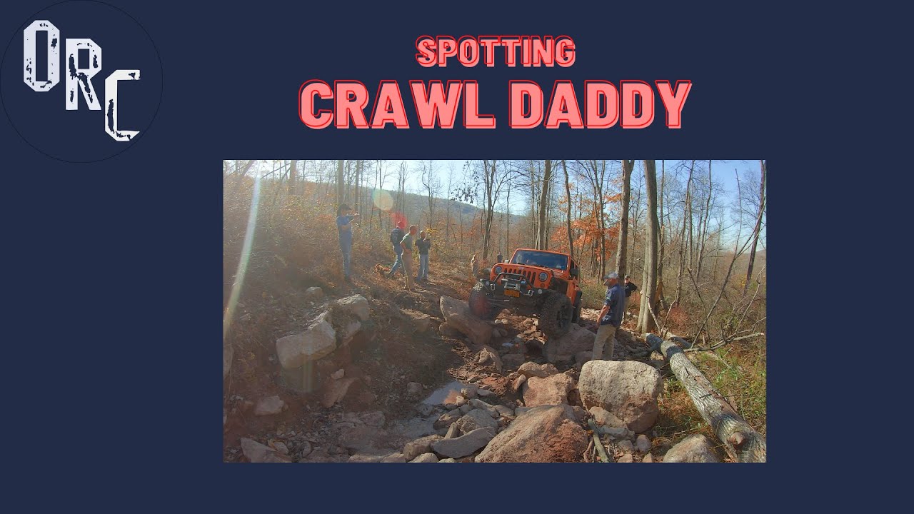 Off Road Consulting Demonstrates Proper Spotting On Crawl Daddy Obstacle On Badge of Honor Ride
