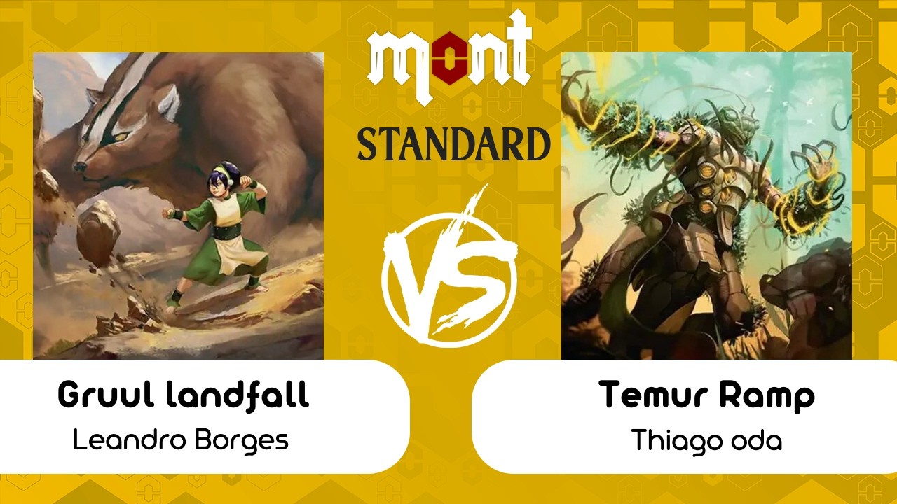 [Standard na Mont] Gruul landfall VS Temur Ramp (R 02 - 21/02/2026)