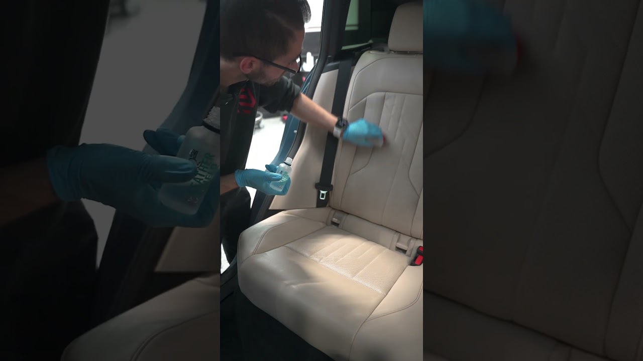 Protecting BMW X3 Leather Seats with Ceramic Coating|  DAndrea Detail in Carol Stream, Illinois