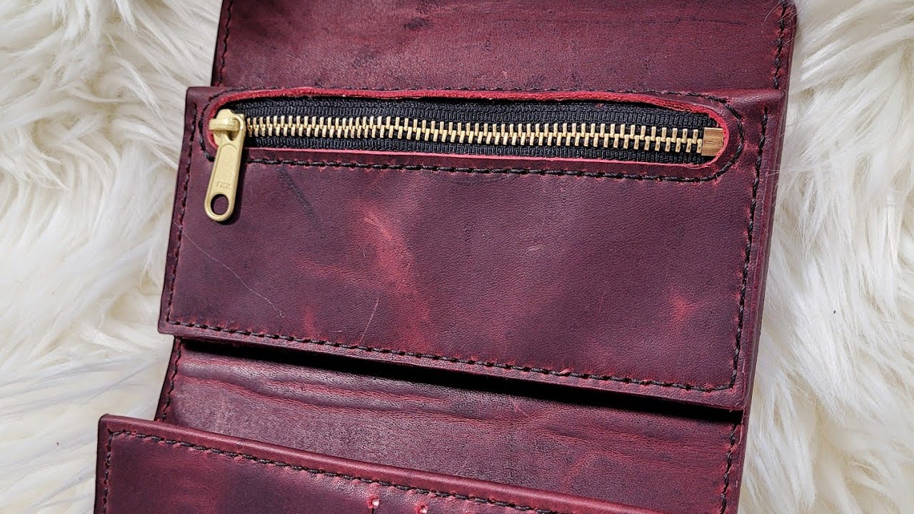 Installing a Zipper in Leather - Stress Free