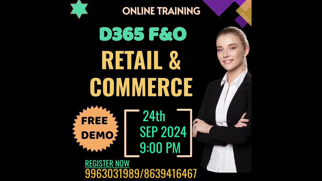 D365 Retail & Commerce Functional Training FREE DEMO