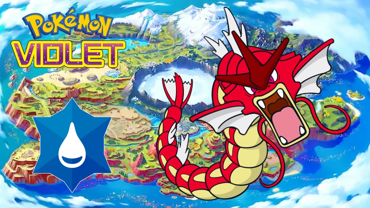 Beating Pok&eacute;mon Violet Using Only Water Types! (Monotype Run For Fun)