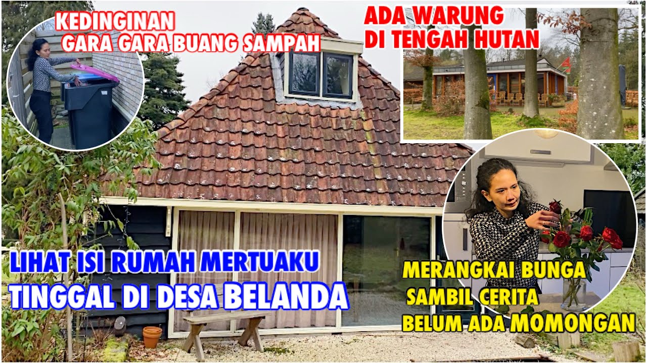 PERGI KE WARUNG DAN LIHAT RUMAH MERTUA DI DESA BELANDA | TINGGAL DI DESA BELANDA