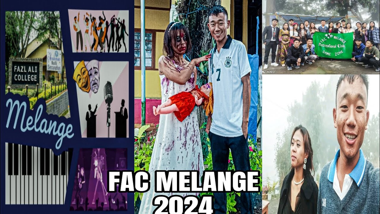 FAZL ALI COLLEGE MELANGE 2024 3RD DAY.. A SIMPLE VLOG 🤍. #FAC #mokokchung #nagaland #college