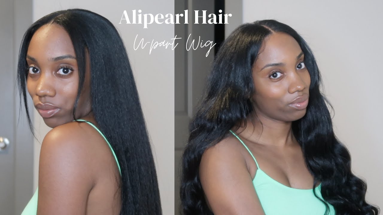 Kinky Straight U-part Wig for Natural & Relaxed Hair | ft. Alipearl Hair | Easy Beginner Friendly