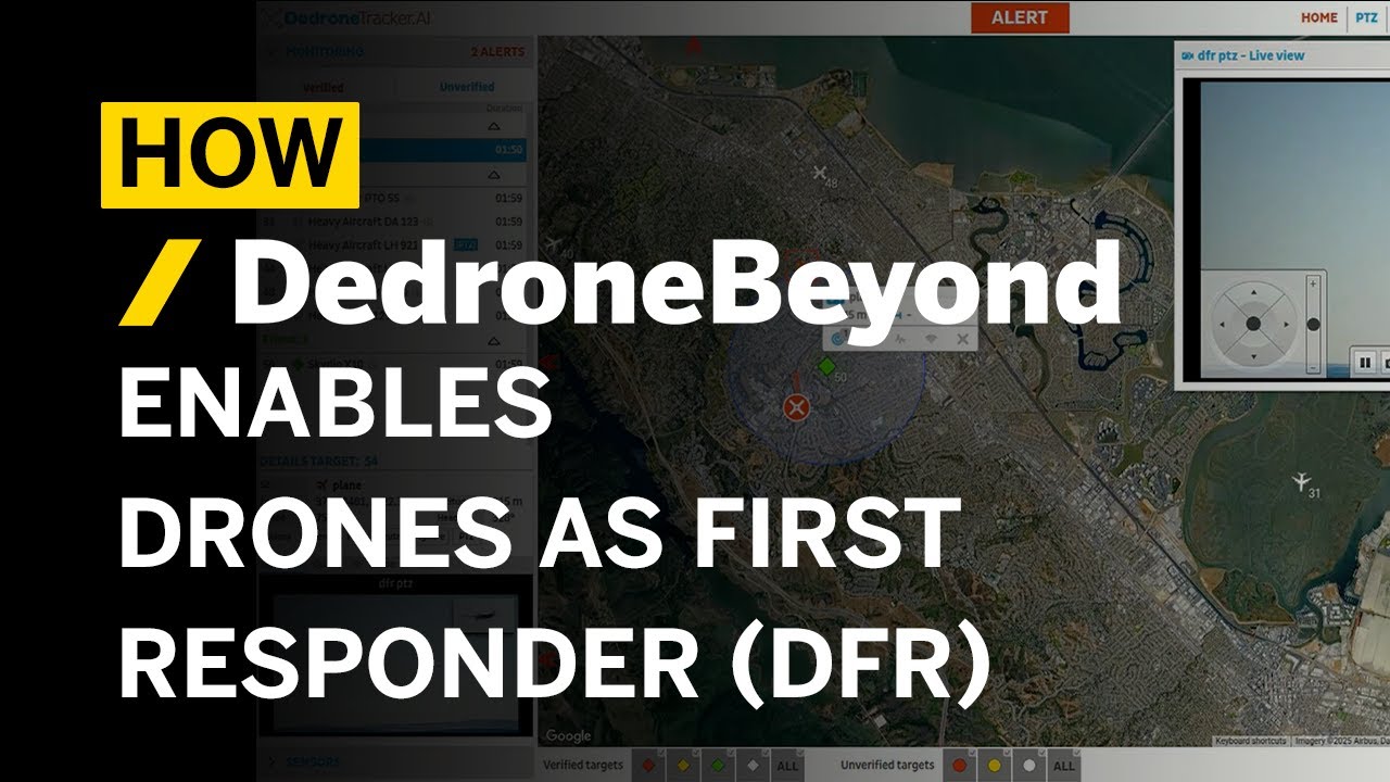 How DedroneBeyond enables Drones As First Responder ( DFR) - Demonstration