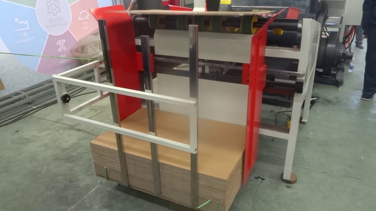 ML DIE CUTTING CREASING MACHINE WITH AUTO FEEDER