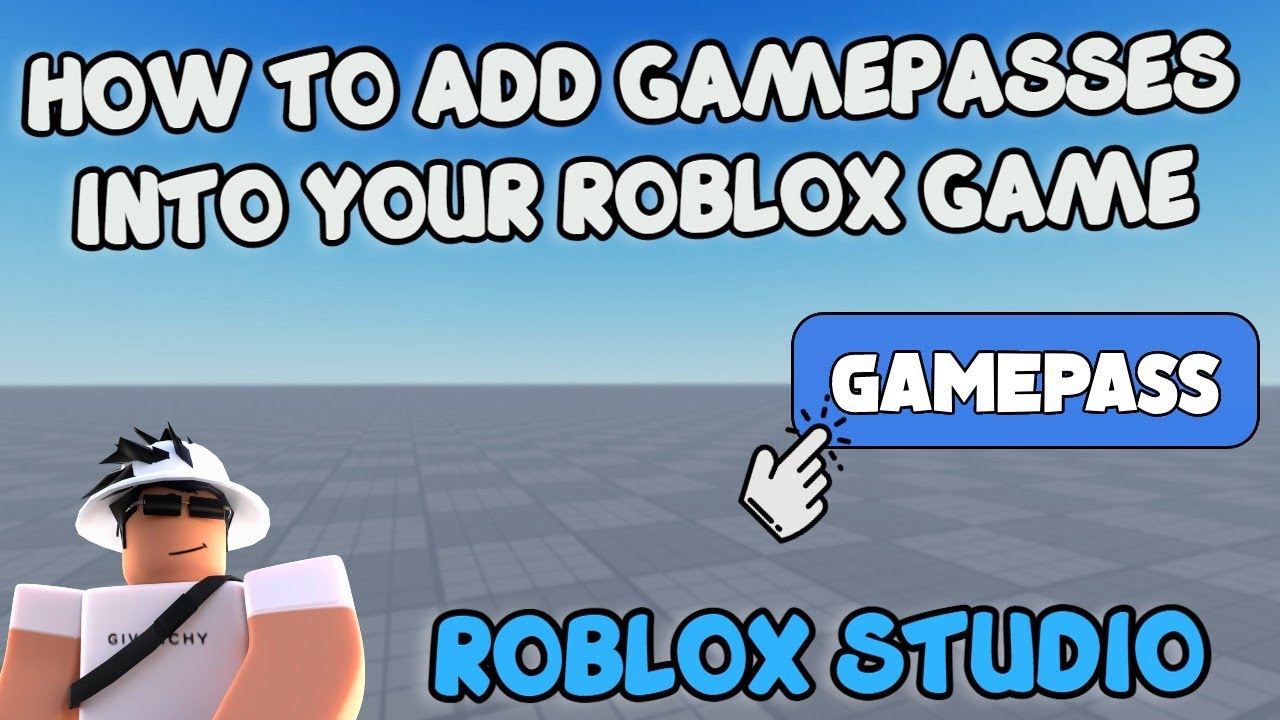 КАК ДОБАВИТЬ ИГРОВЫЕ ПРОПУСКА В ВАШУ ИГРУ ROBLOX | Roblox Studio