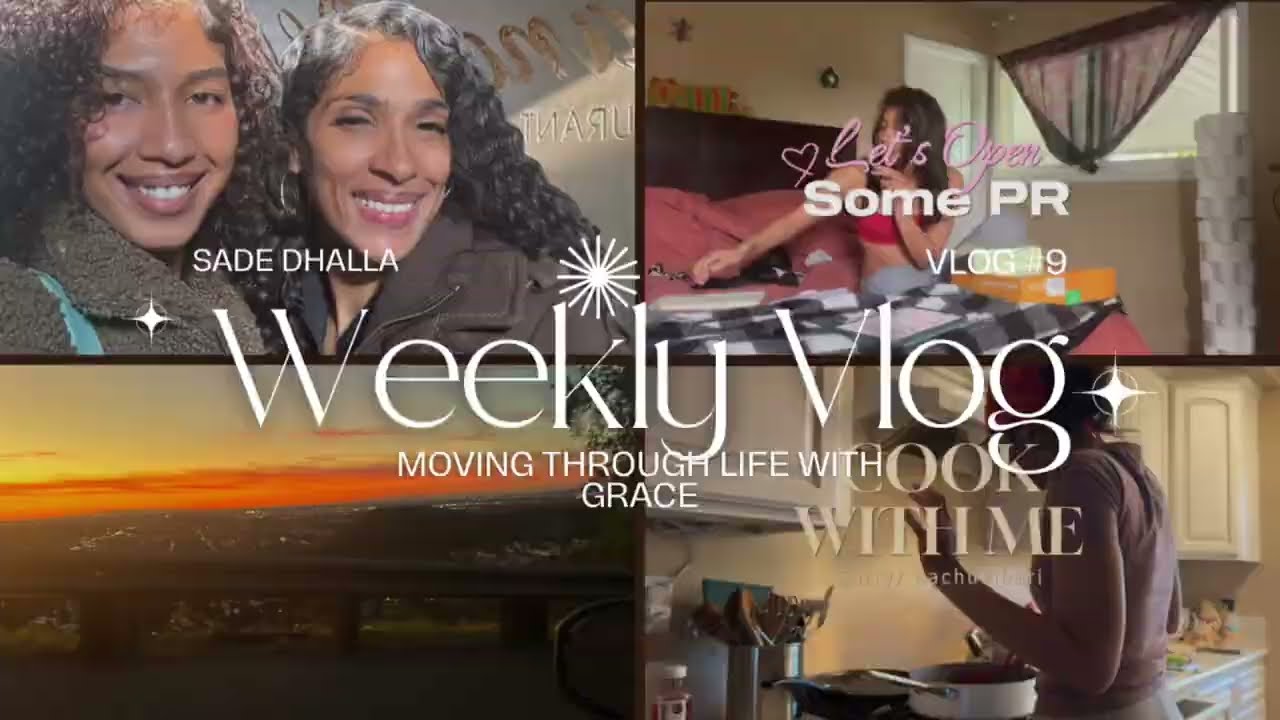 Weekly Vlog| Opening Pr, Hygiene, Grocery Shopping, + more