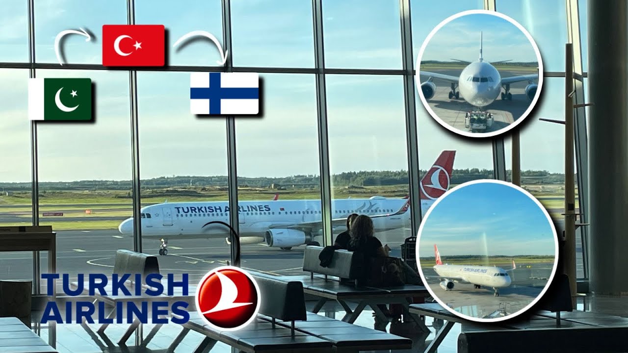 TRIP REPORT Turkish Airlines (ECONOMY)|Airbus A321neo and Airbus A330 wide| Islamabad to HEL via IST