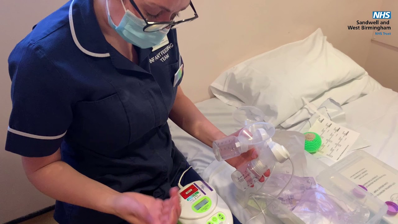 Using a Calypso Breast Pump | Infant Feeding Team