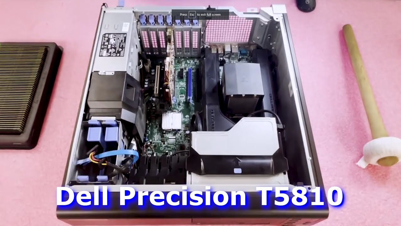 Обзор памяти и советы по обновлению рабочей станции Dell Precision T5810 Tower | Как установить и...