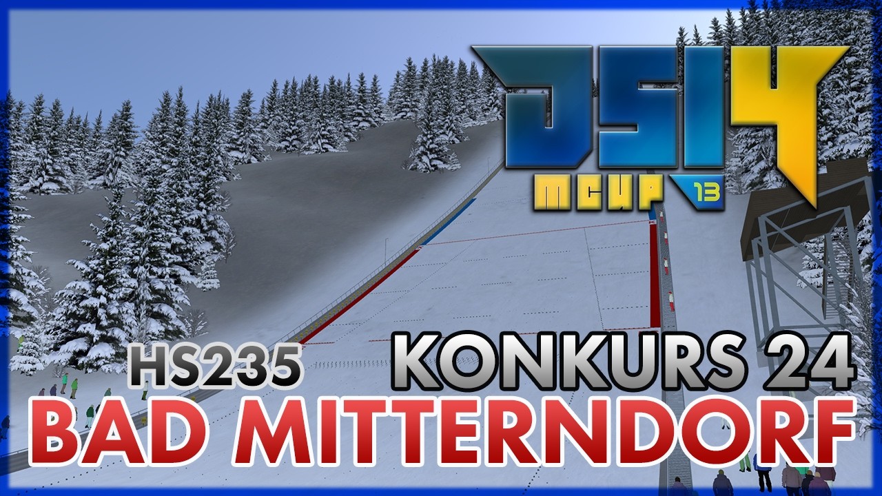 ▶️ 13 DSJ4 MCUP | KONKURS 24 | BAD MITTERNDORF HS235 | 🎥 TRANSMISJA VIDEO