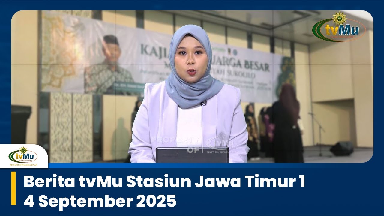 Berita tvMu Stasiun Jawa Timur 1|| 4 September 2025