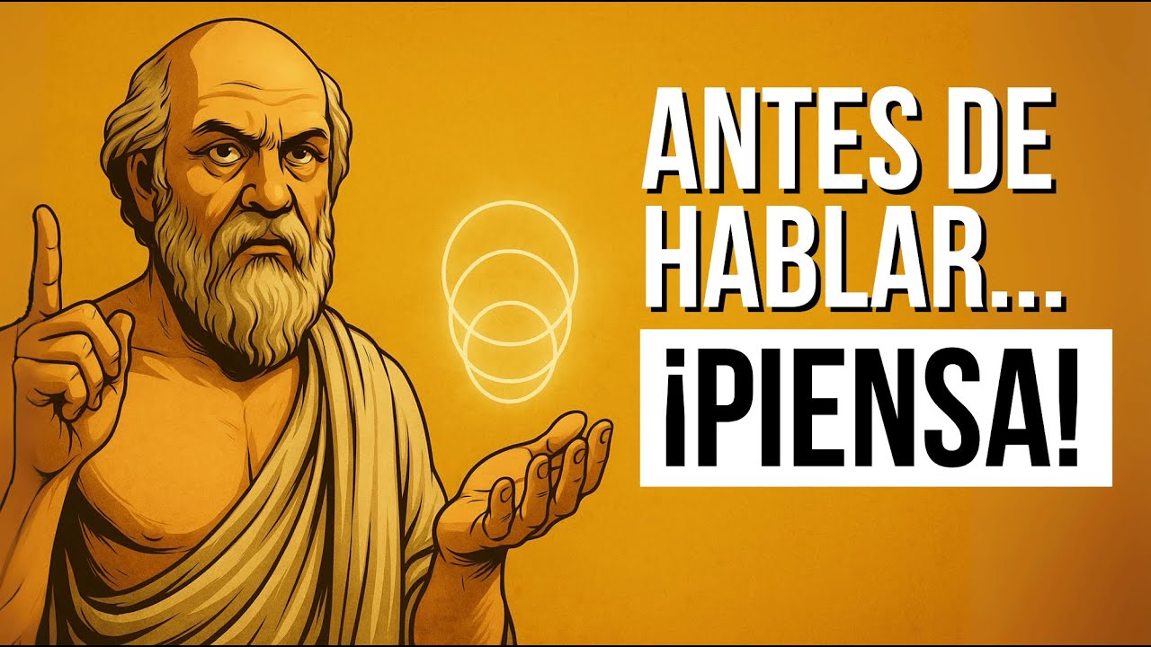 La regla de Sócrates que cambiará tu forma de hablar