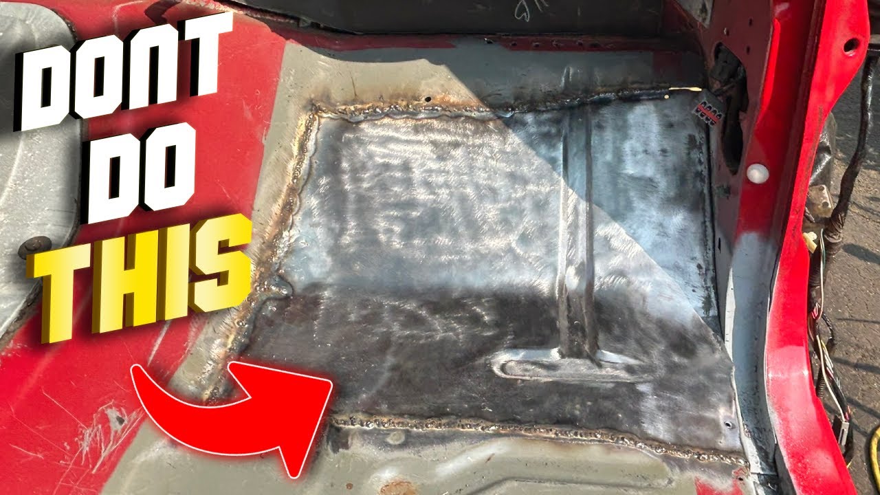 How to Install a Floor Pan the RIGHT Way | Beginner Rust Repair