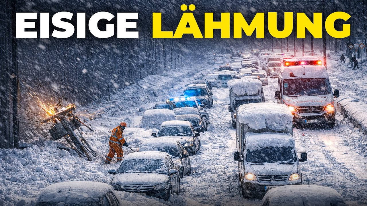 Türkei im Schnee-Chaos! Wie eine Stadt zum Stillstand kommt